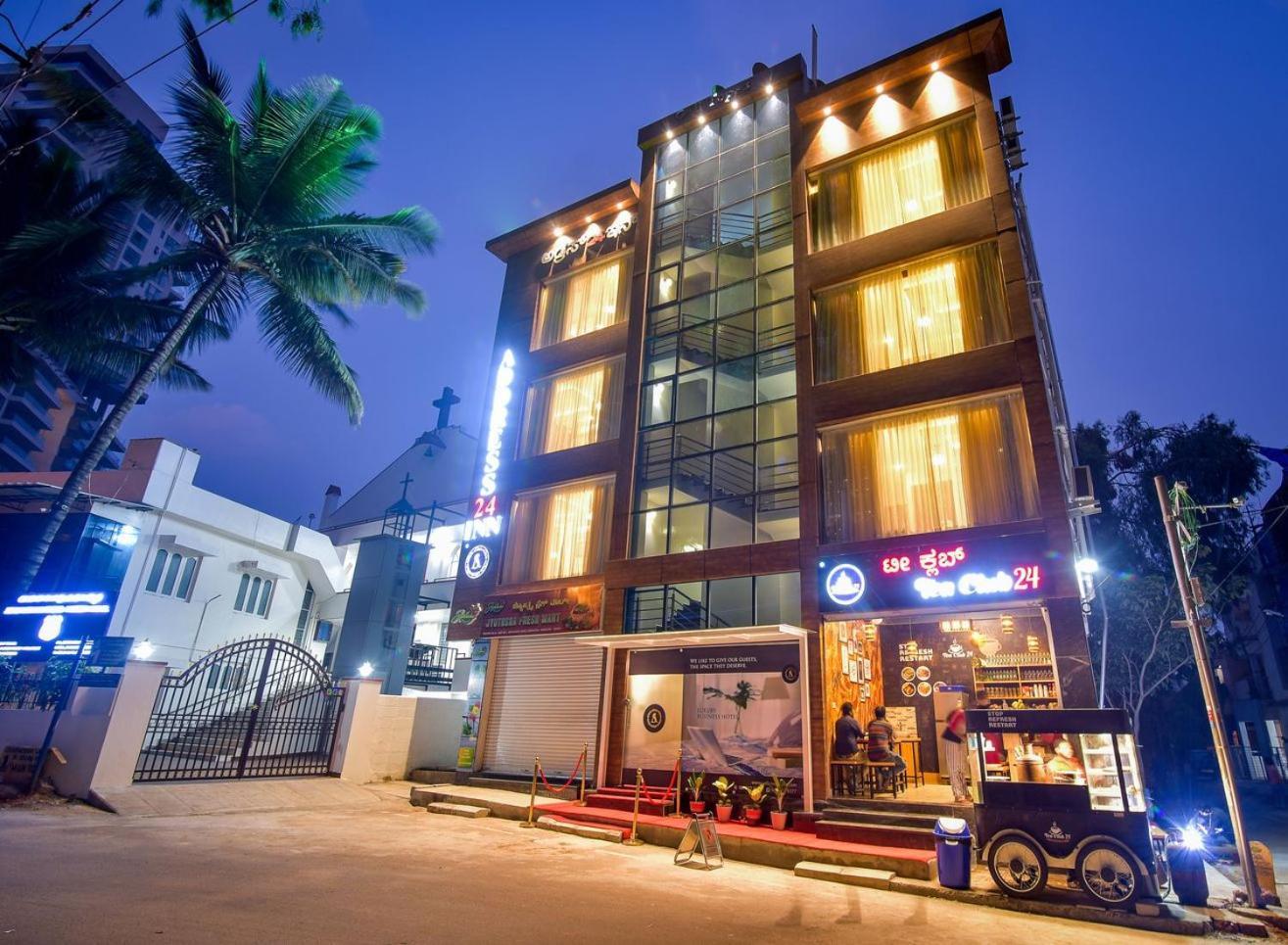 Address 24 Inn Bangalore Eksteriør bilde